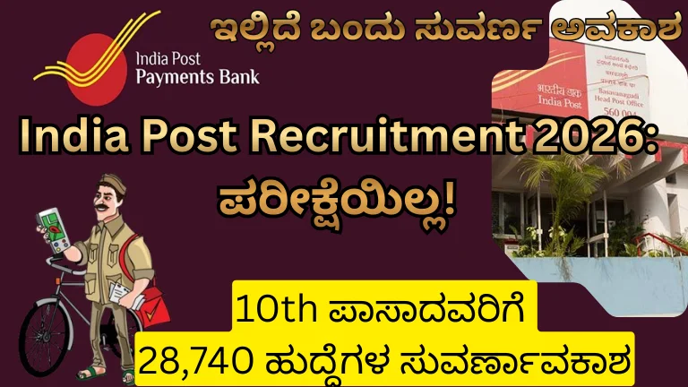 India Post Recruitment 2026